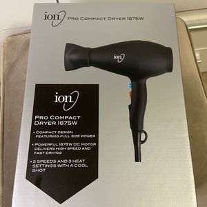 ion pro compact dryer 1875w with diffuser